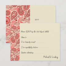 Parte de la colección de cartas de amor Paisley Ro