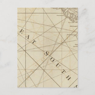 Postal Parte de las provincias de Costa Rica y Nicaragua