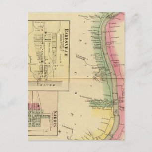 Postal Parte del Alto Río Ohio y del Valle