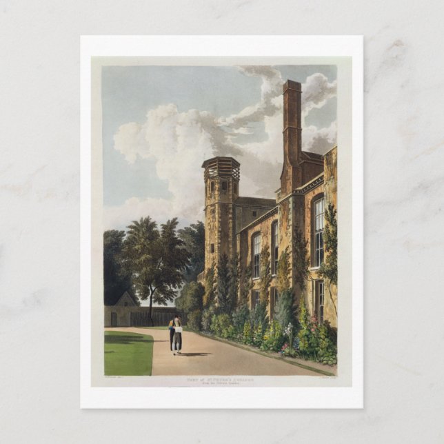 Postal Parte del St. Peter's College (Peterhouse) (Anverso)