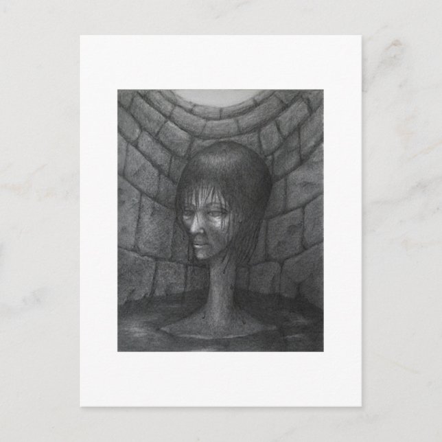 Postal Parte inferior del pozo (Anverso)