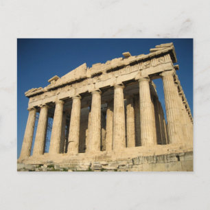 Postal Partenón Acrópolis en Atenas