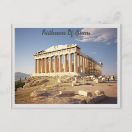 Postal Partenón De Atenas