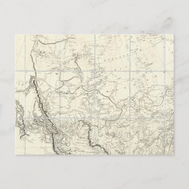 Postal Partes interiores de Norteamérica (Anverso)