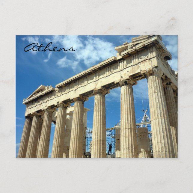 Postal parthenon athens (Anverso)