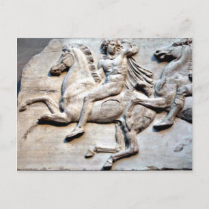 Postal Parthenon Frieze - Museo Británico