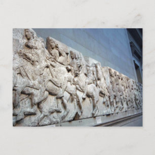 Postal Parthenon Frieze - Museo Británico