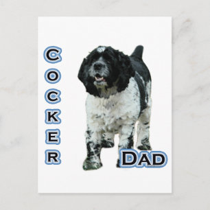 Postal Parti Cocker Spaniel Dad