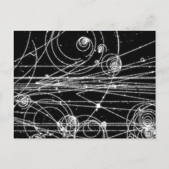 Postal Partículas oscuras (Anverso)