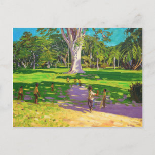 Postal Partido de críquet Jardín Botánico Dominica