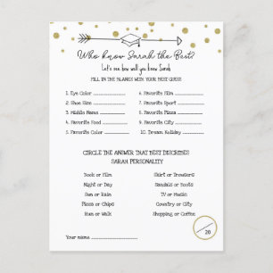 Postal Partido de Graduación, Conoce el juego de los grad