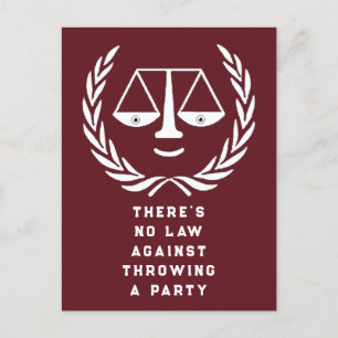 Postal Partido de Graduación de Facultad de Derecho