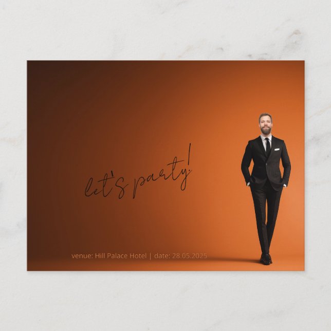 Postal Partido del bachiller (Anverso)