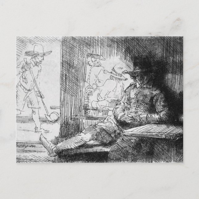 Postal Partido Kolf, 1654 (Anverso)