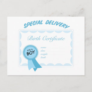 Postal Parto especial