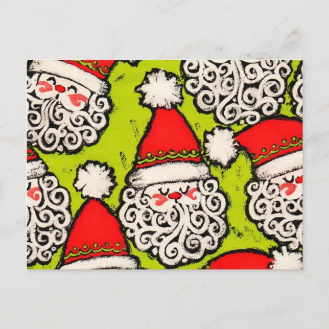 Postal pasada de moda de Santa el | (Anverso)