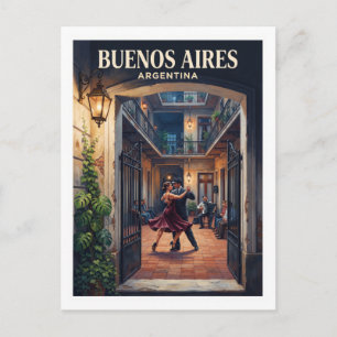 Postal Pasaje de la Defensa, San Telmo, Buenos Aires