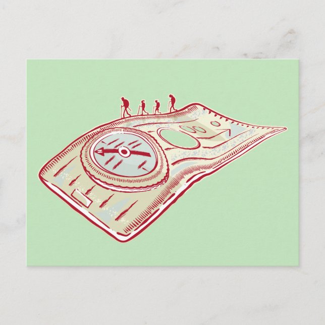 Postal Pasaje de Senderismo (Anverso)