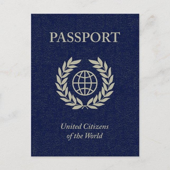 Postal pasaporte naval (Anverso)