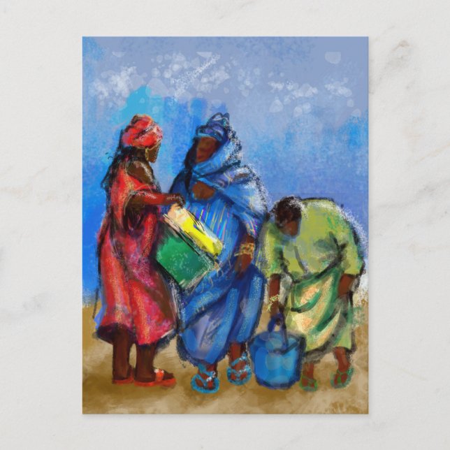 Postal Pasar La Palabra (Anverso)