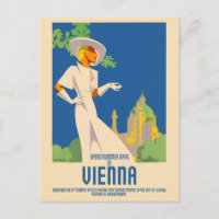 Pasar los días de verano en el afiche de Viena de