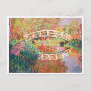 Postal Pasarela japonesa, Giverny de Claude Monet