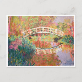 Postal Pasarela japonesa, Giverny de Claude Monet