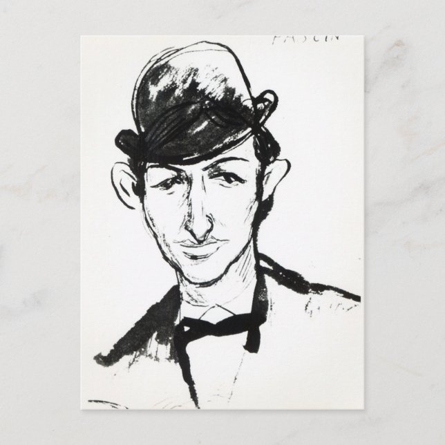 Postal Pascin (Anverso)