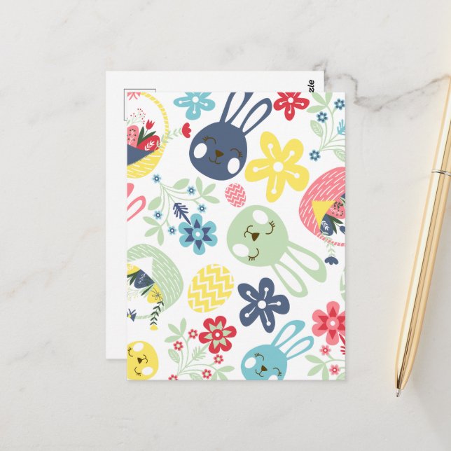 Postal Pascua (Anverso/Reverso In Situ)