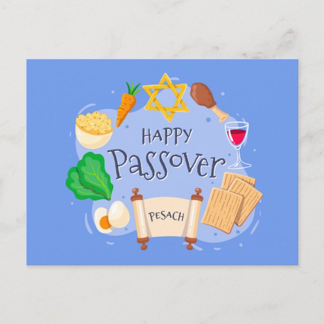 Postal Pascua (Anverso)