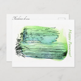 Postal Pascua, cuando no podamos estar juntos en el bosqu