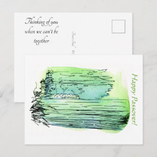 Postal Pascua, cuando no podamos estar juntos en el bosqu