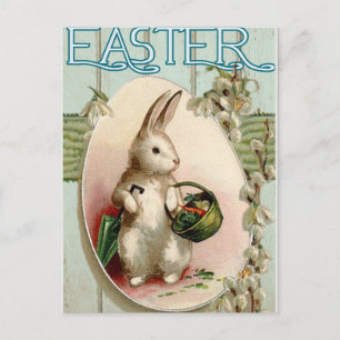 Postal Pascua de Vintage