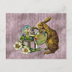 Postal Pascua de Vintage