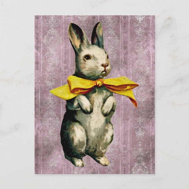 Postal Pascua de Vintage (Anverso)