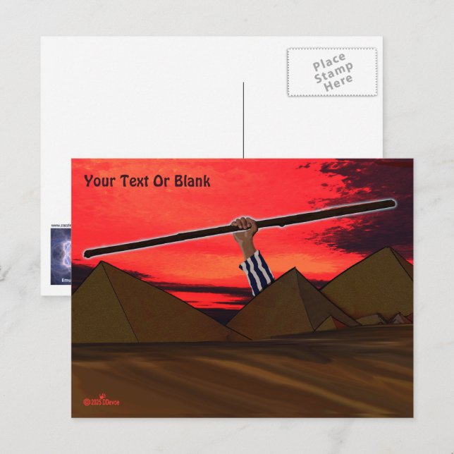 Postal Pascua - Entrega (Anverso / Reverso)