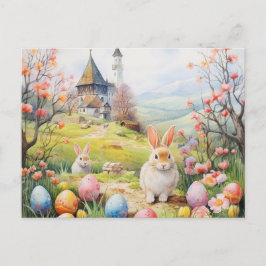 Postal Pascua Retro