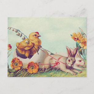 Postal Pascua Vintage