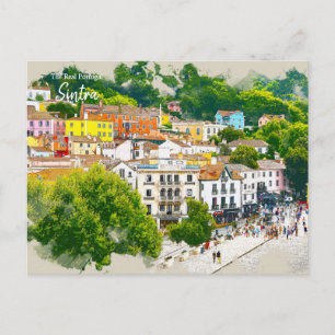 Postal Paseando por Sintra, Portugal 