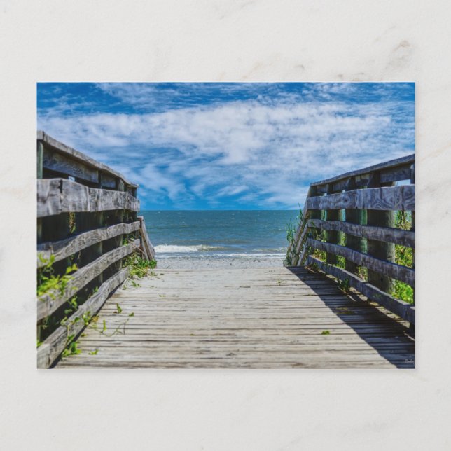 Postal Paseo A La Postcard Paraíso (Anverso)