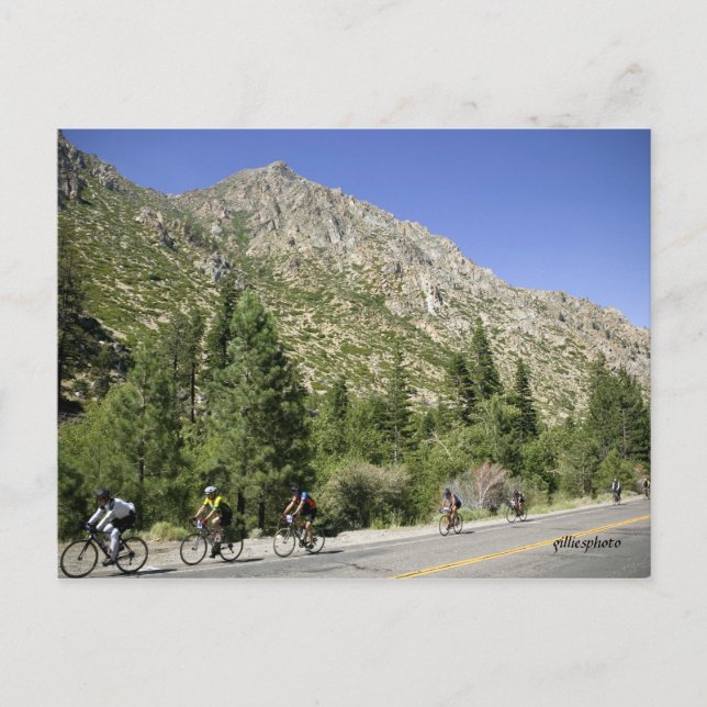 Postal Paseo a través de las montañas (Anverso)