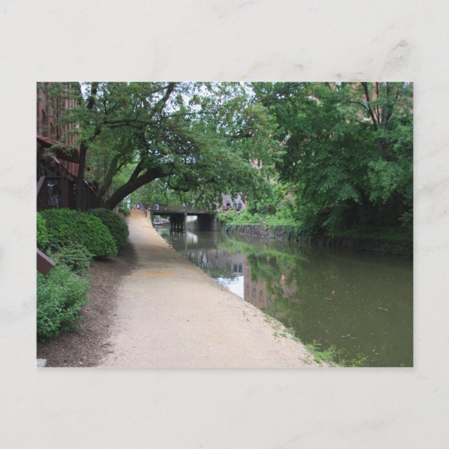 Postal Paseo de Georgetown (Anverso)