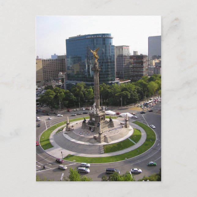 Postal Paseo de la Reforma (Anverso)
