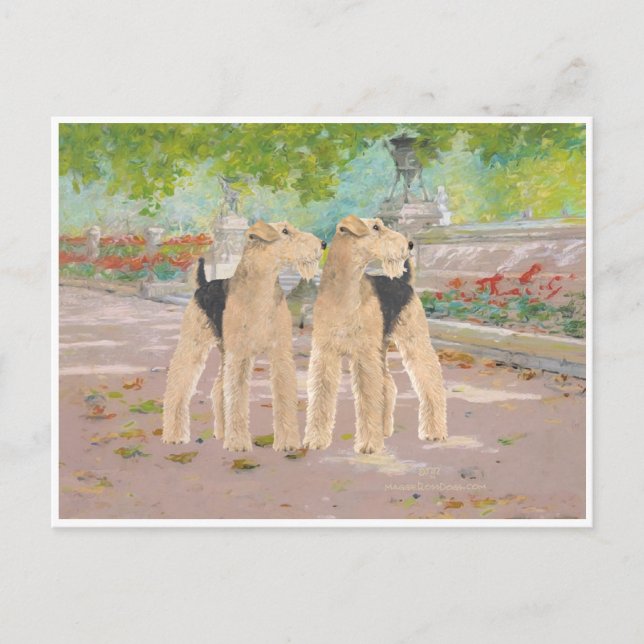 Postal Paseo de Tarde (Anverso)