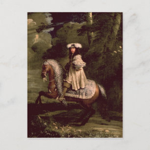 Postal Paseo en azul