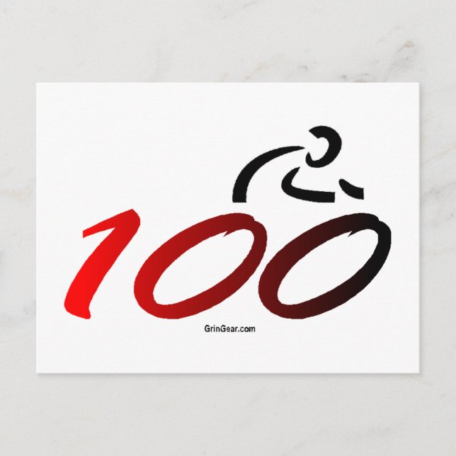 Postal Paseo en bicicleta de Siglo (Anverso)