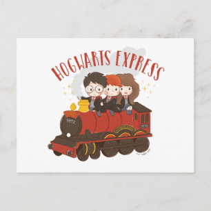 Postal Paseo en el EXPRÉS DE HOGWARTS™ Chibi