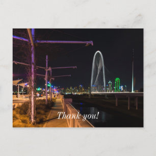 Postal Paseo Nocturno de Dallas