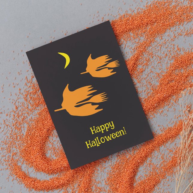 Postal Paseo nocturno por las habitaciones - ¡Feliz Hallo (Subido por el creador)