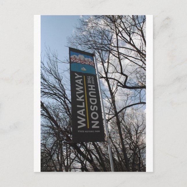 Postal Paseo Por El Hudson (Anverso)